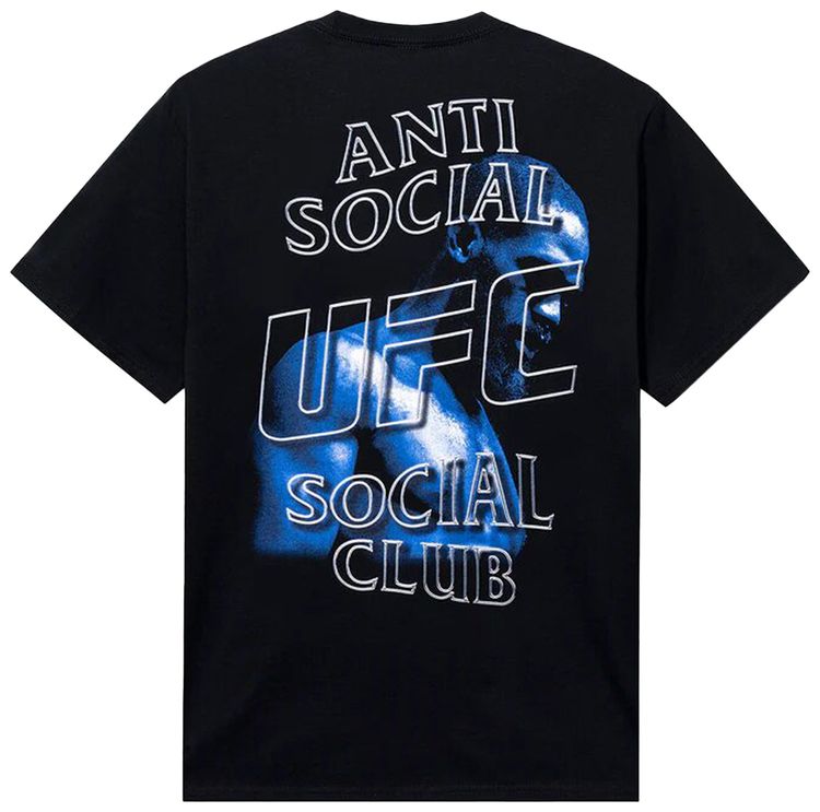 Anti Social Social Club x UFC Jon Jones Tee Black