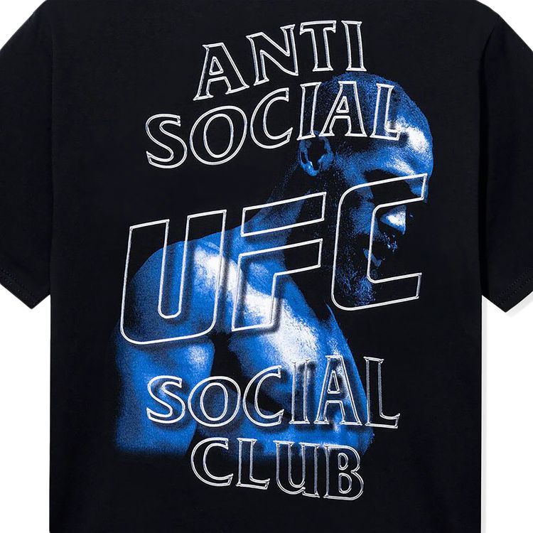 Anti Social Social Club x UFC Jon Jones Tee Black