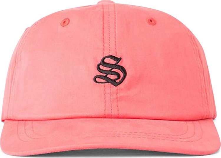 Stussy Bio Washed Cotton Low Cap Red