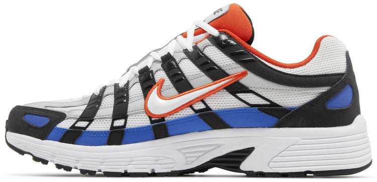 Nike P 6000 White Team Orange Racer Blue