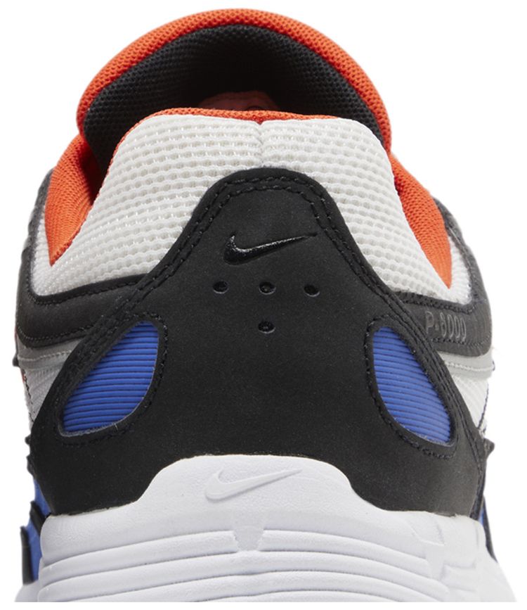 Nike P 6000 White Team Orange Racer Blue