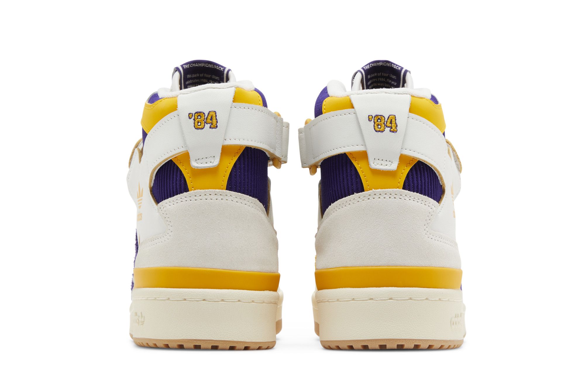 Buy adidas Forum 84 High 'Lakers' - GX9054 | GOAT