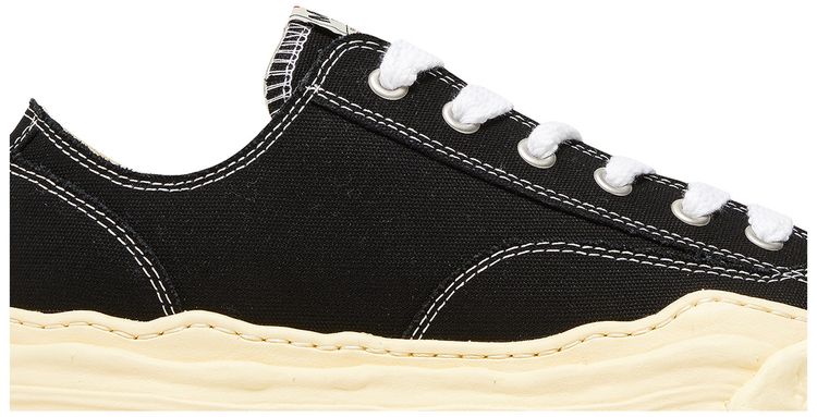 Maison Mihara Yasuhiro Hank Vintage Sole Canvas Low Black
