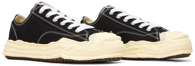Maison Mihara Yasuhiro Hank Vintage Sole Canvas Low Black