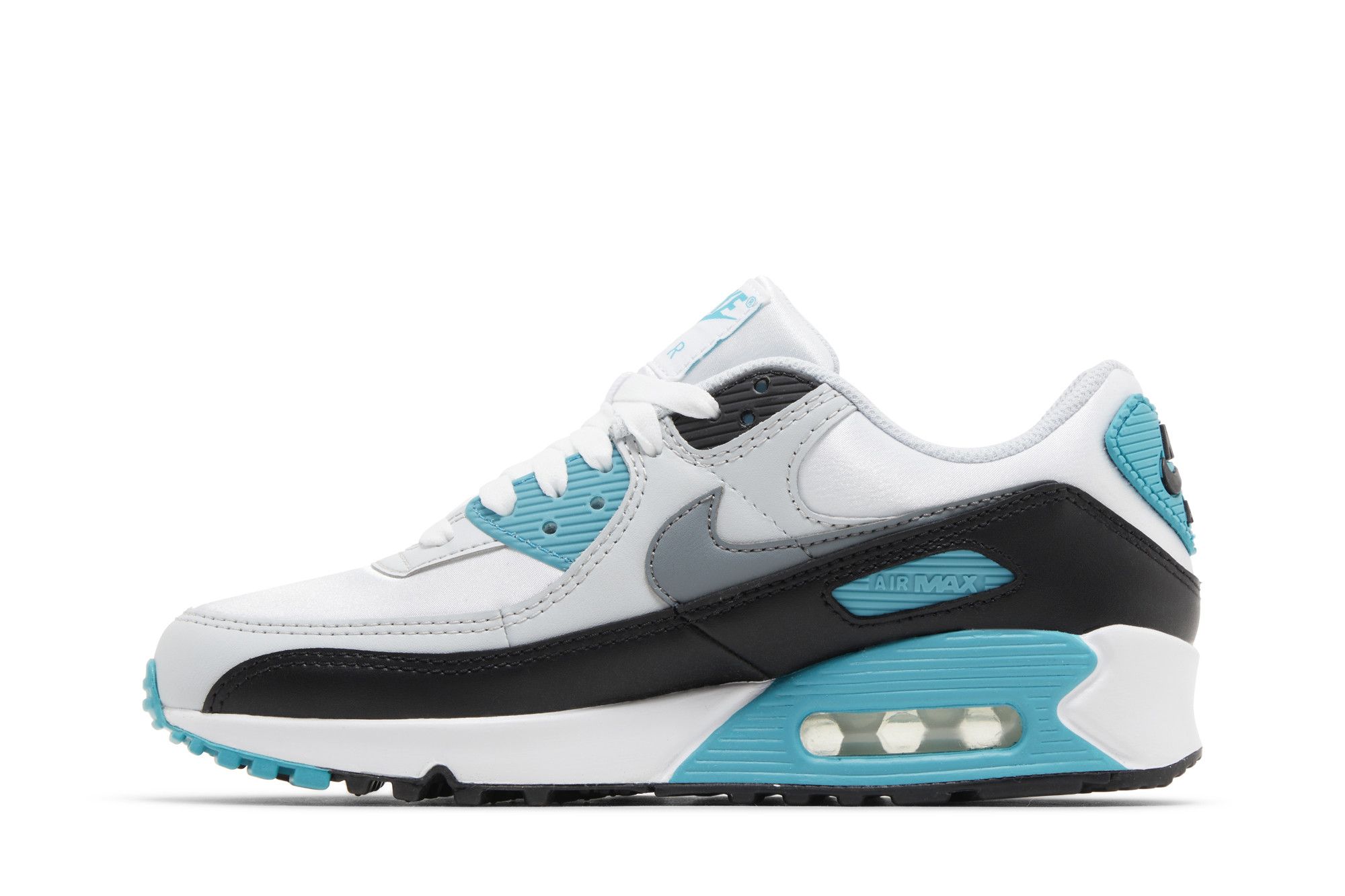Women's air max 90 white/grey/turquoise outlet