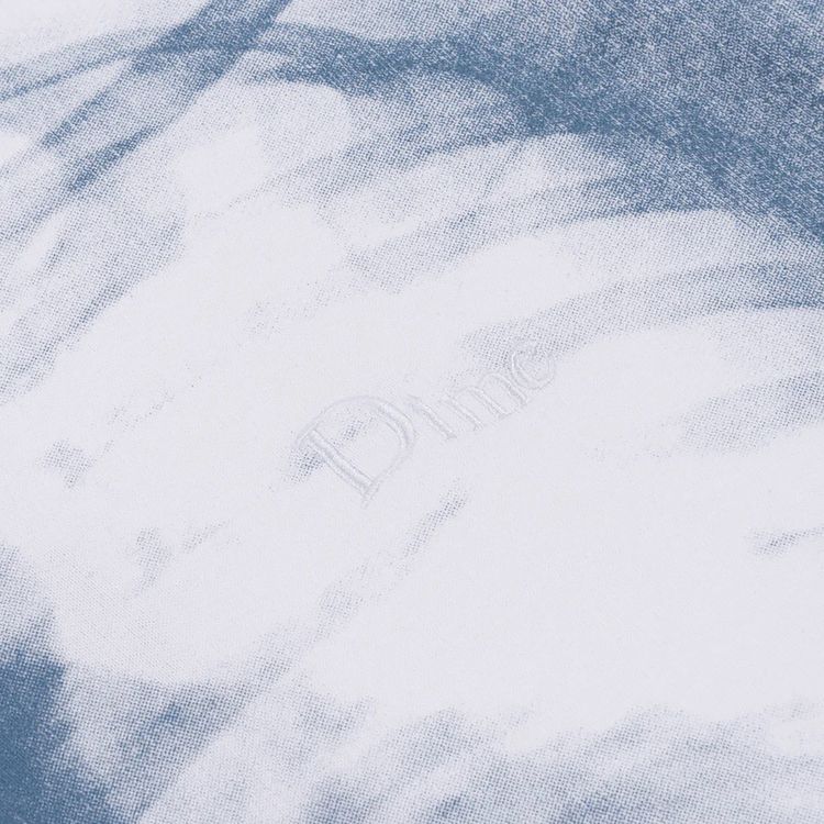 Dime Wave Bones Terry Long Sleeve Shirt White