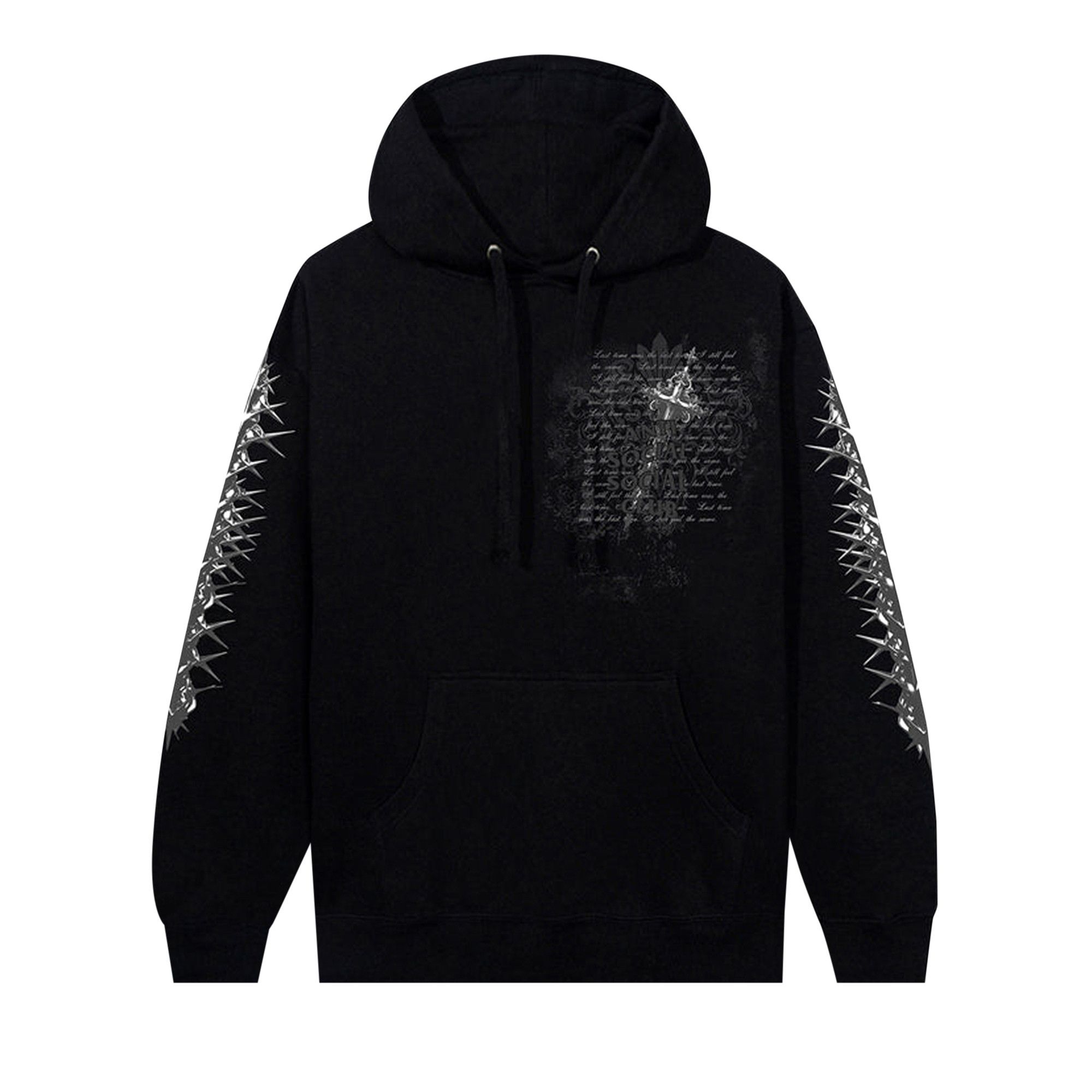 パーカー・フーディ [ANTI SOCIAL SOCIAL CLUB] ANGUISH USA MADE HOODIE Buy Anti Social Social Club Anguish Pullover Hoodie 'Black