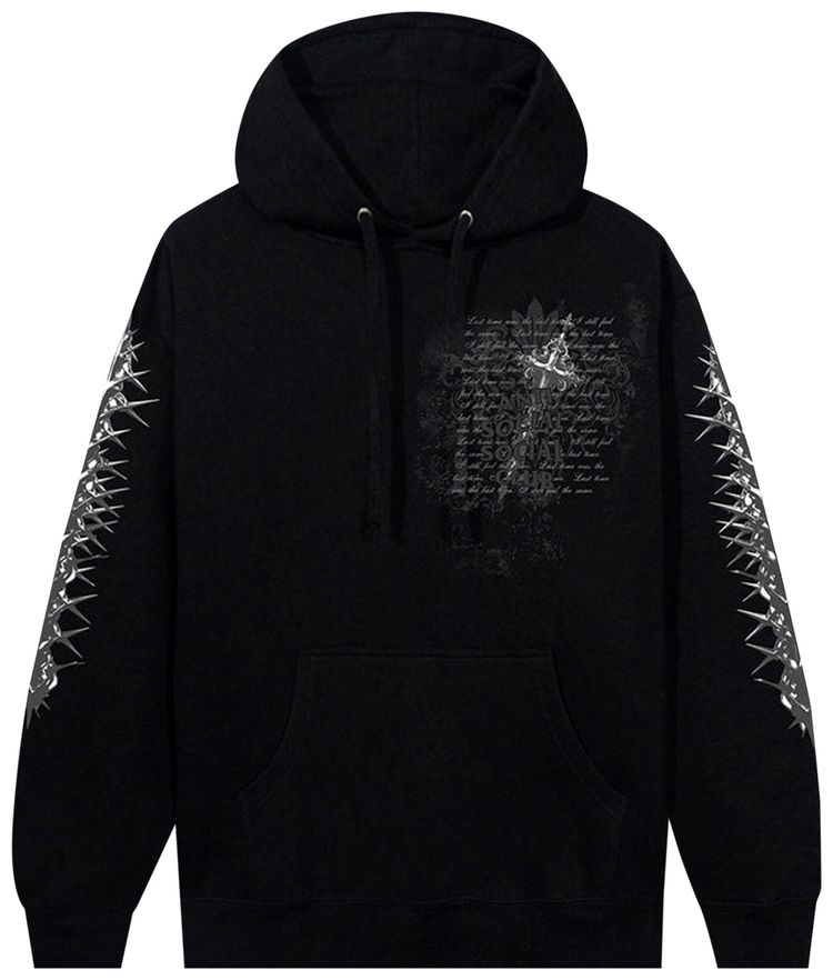 Anti Social Social Club Anguish Pullover Hoodie Black