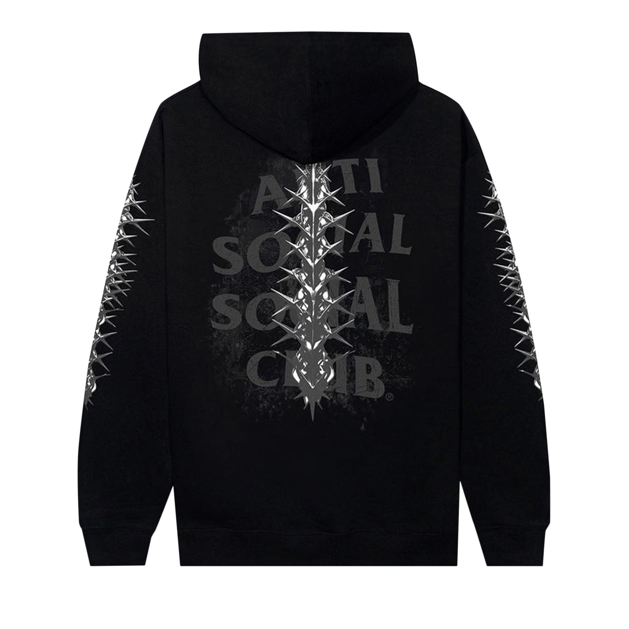 パーカー・フーディ [ANTI SOCIAL SOCIAL CLUB] ANGUISH USA MADE HOODIE Buy Anti Social Social Club Anguish Pullover Hoodie 'Black