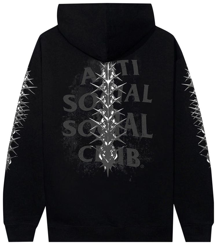 Anti Social Social Club Anguish Pullover Hoodie Black