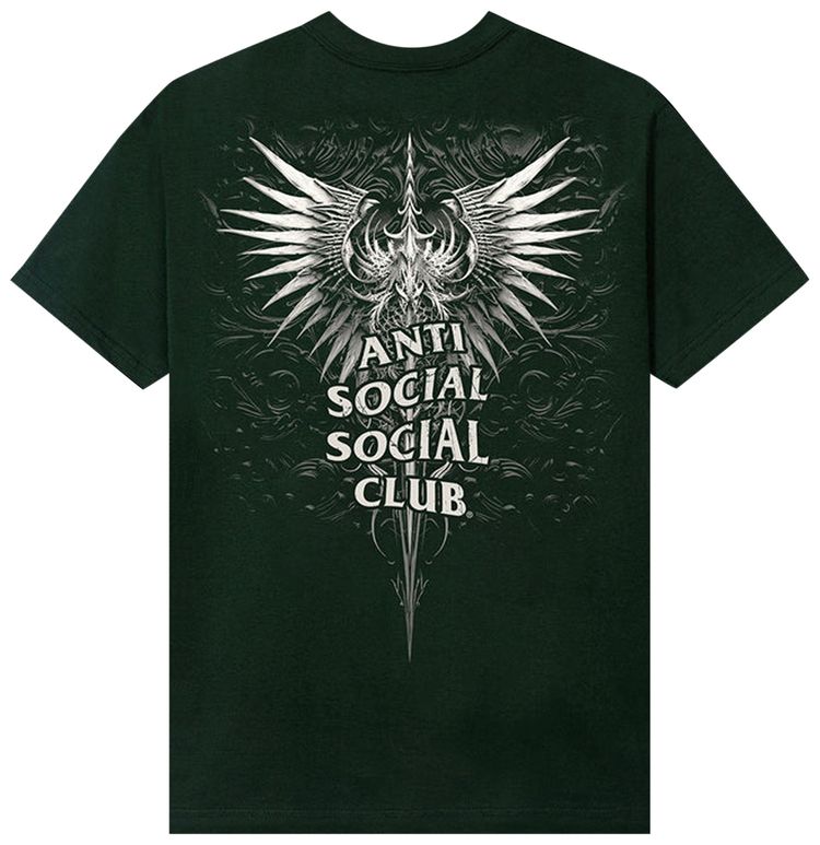 Anti Social Social Club Sympathy Tee Forest Green