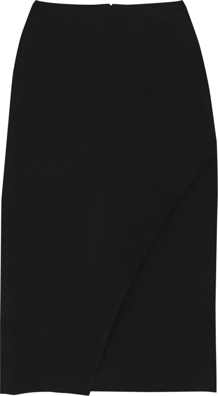 Alexander McQueen Assymetric Slit Skirt 'Black'
