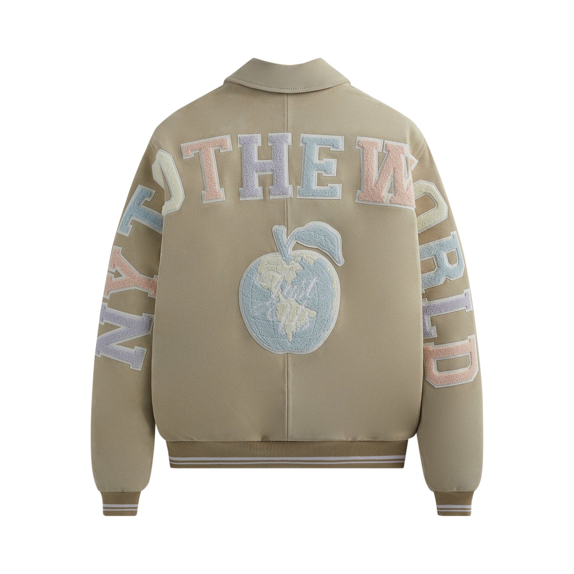Buy Kith Suede Coaches Jacket 'Sandrift' - KHM010411 104 | GOAT MX