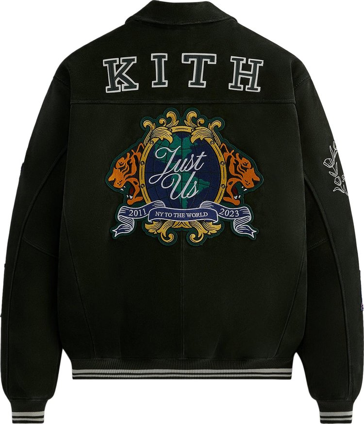 Kith Suede Coaches Jacket Stadium