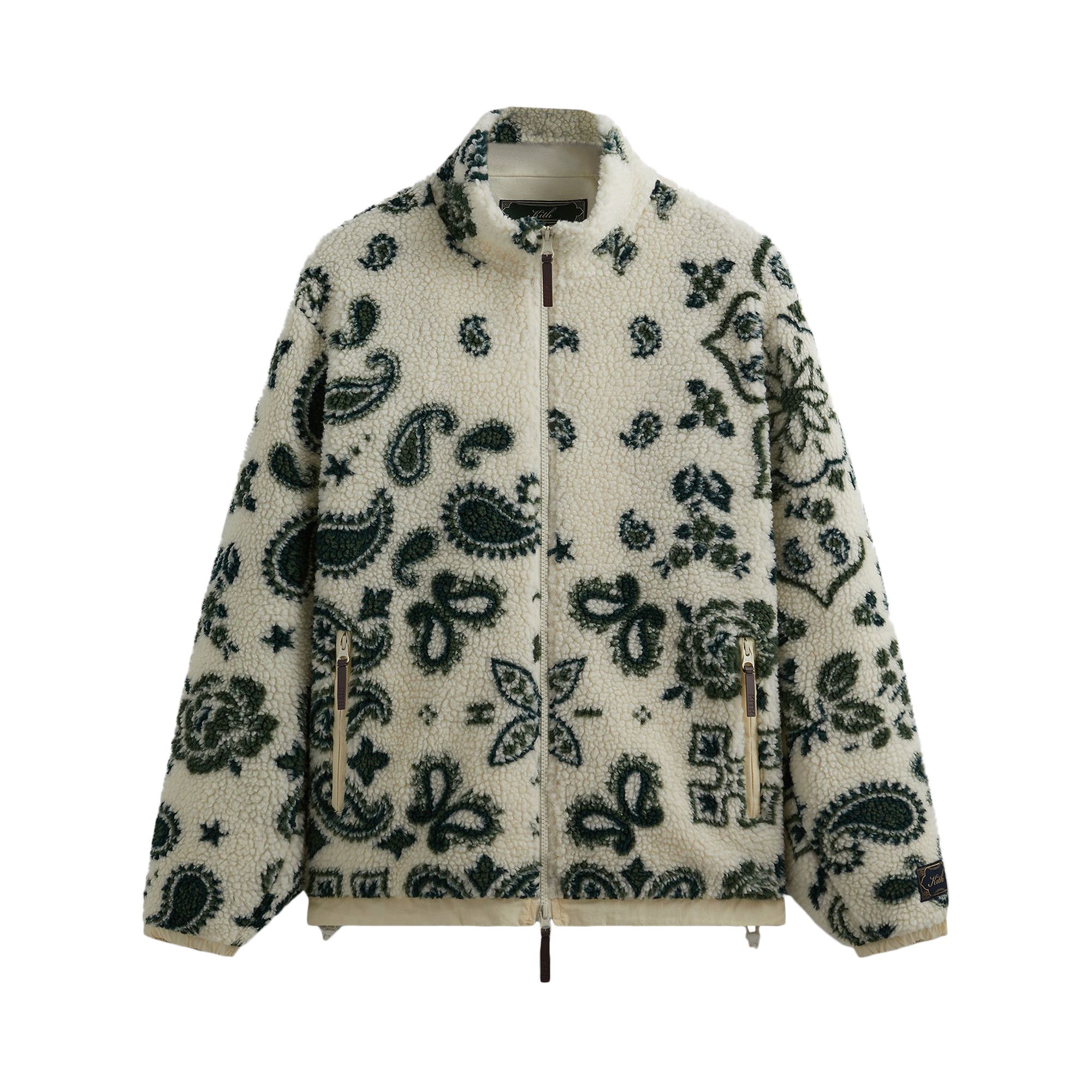 Buy Kith Pinehurst Sherpa Full Zip 'Sandrift' - KHM010352 104 | GOAT
