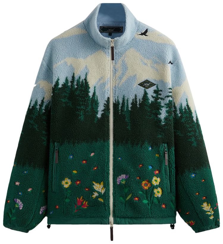 Kith Pinehurst Sherpa Full Zip Larimar