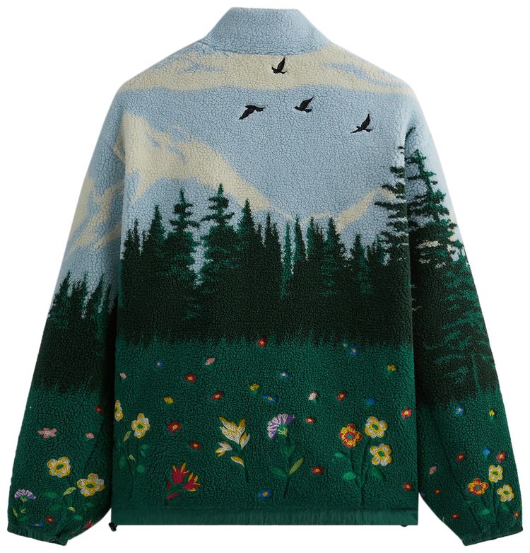 Kith Pinehurst Sherpa Full Zip Larimar