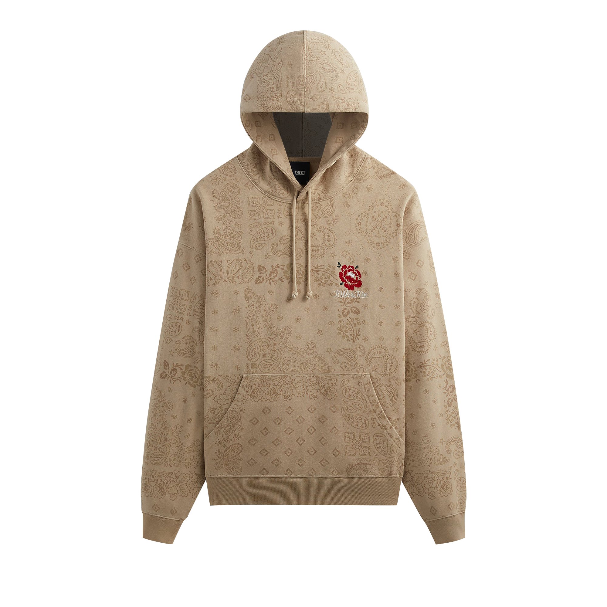 Buy Kith Paisley Nelson Hoodie 'Canvas' - KHM031466 210 | GOAT UK