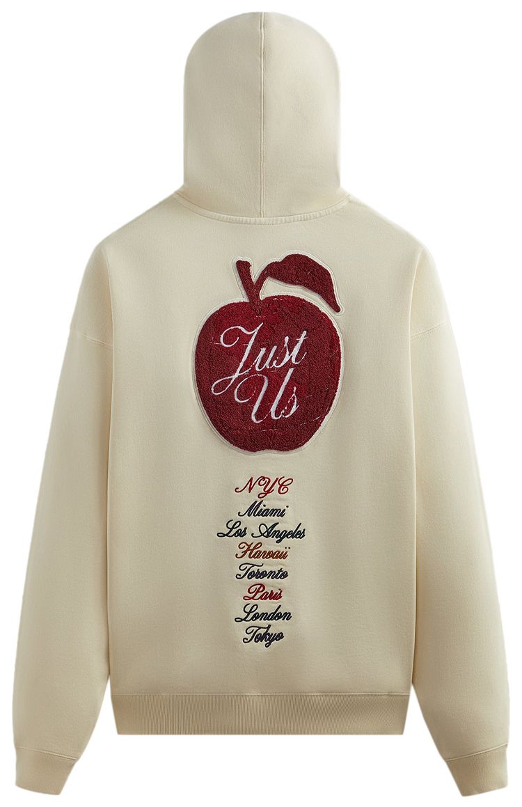 Kith NY To The World Nelson Hoodie Sandrift