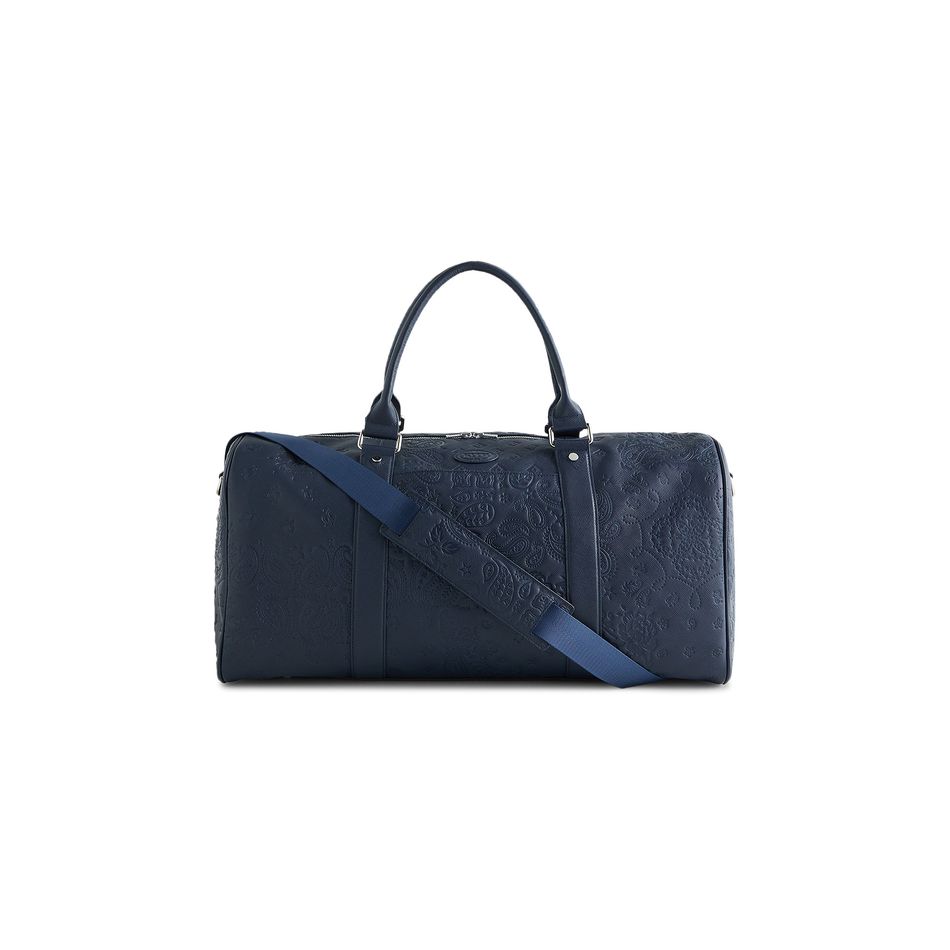 Buy Kith Duffle Bag With Paisley Deboss 'Nocturnal' KHM040079 413 GOAT