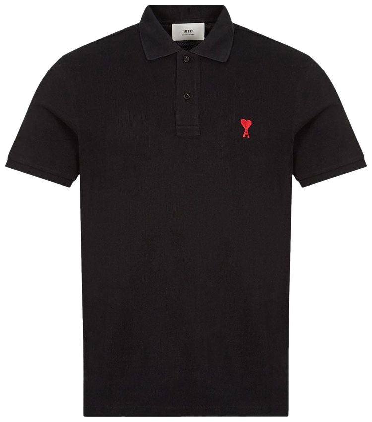 Ami Sl Polo Black