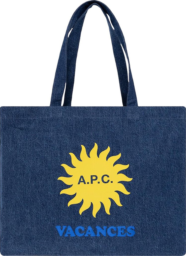 A.P.C. Diane Denim Shopper Bag 'Indigo'