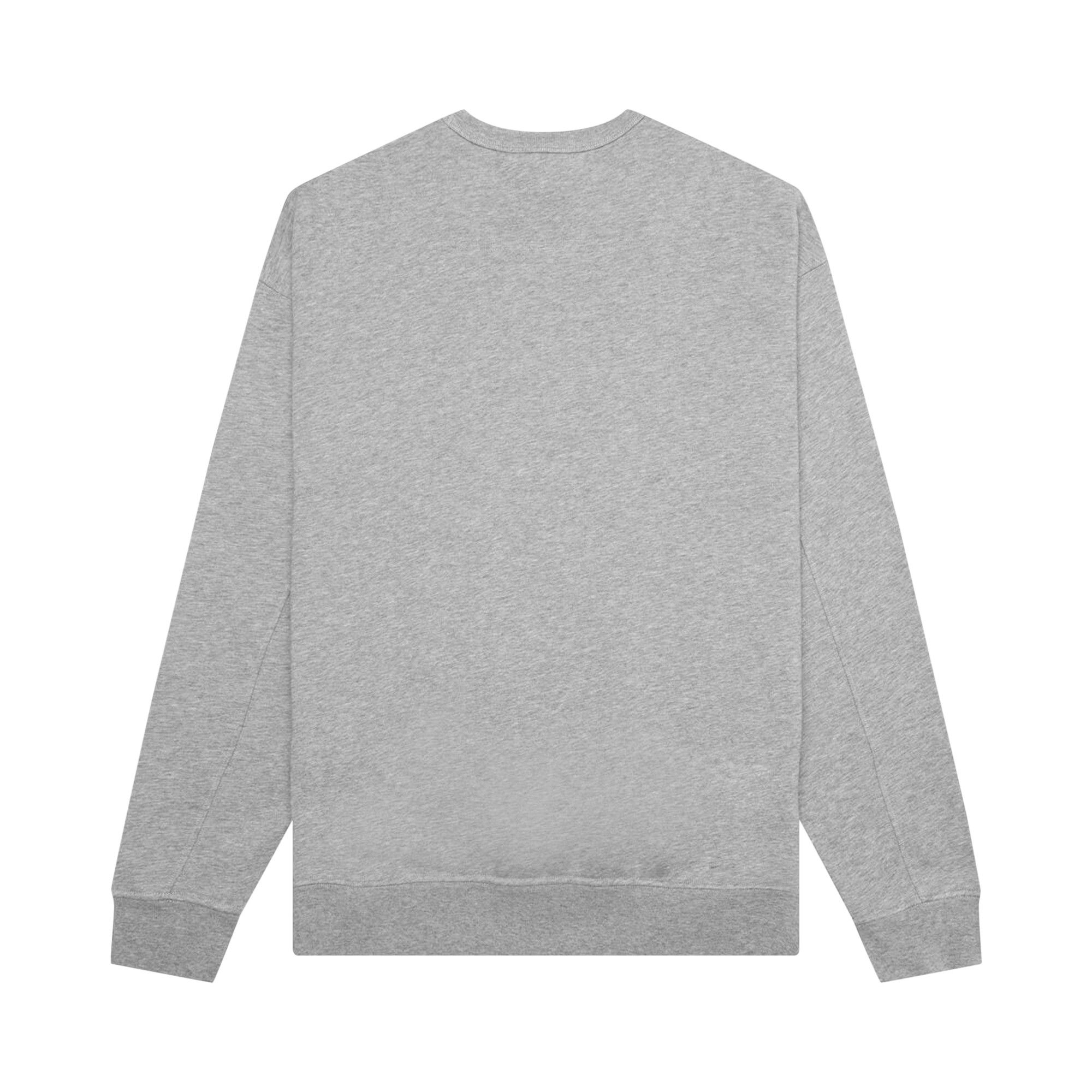 Buy Stone Island Crewneck Sweatshirt 'Melange Grey