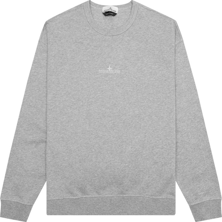 Stone Island Crewneck Sweatshirt Melange Grey