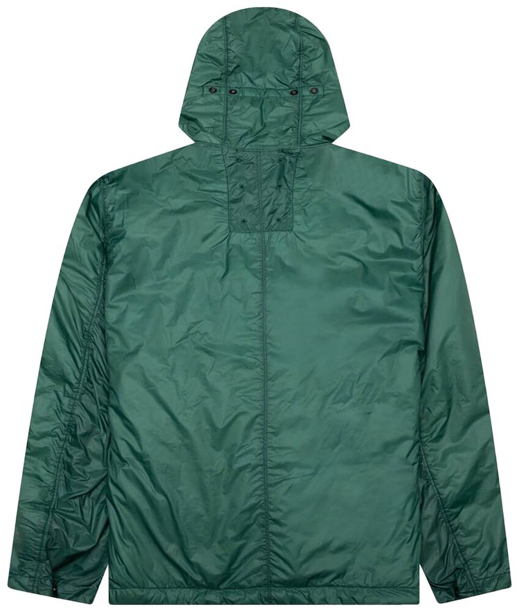 Stone Island Packable Hooded Jacket Bottle Green