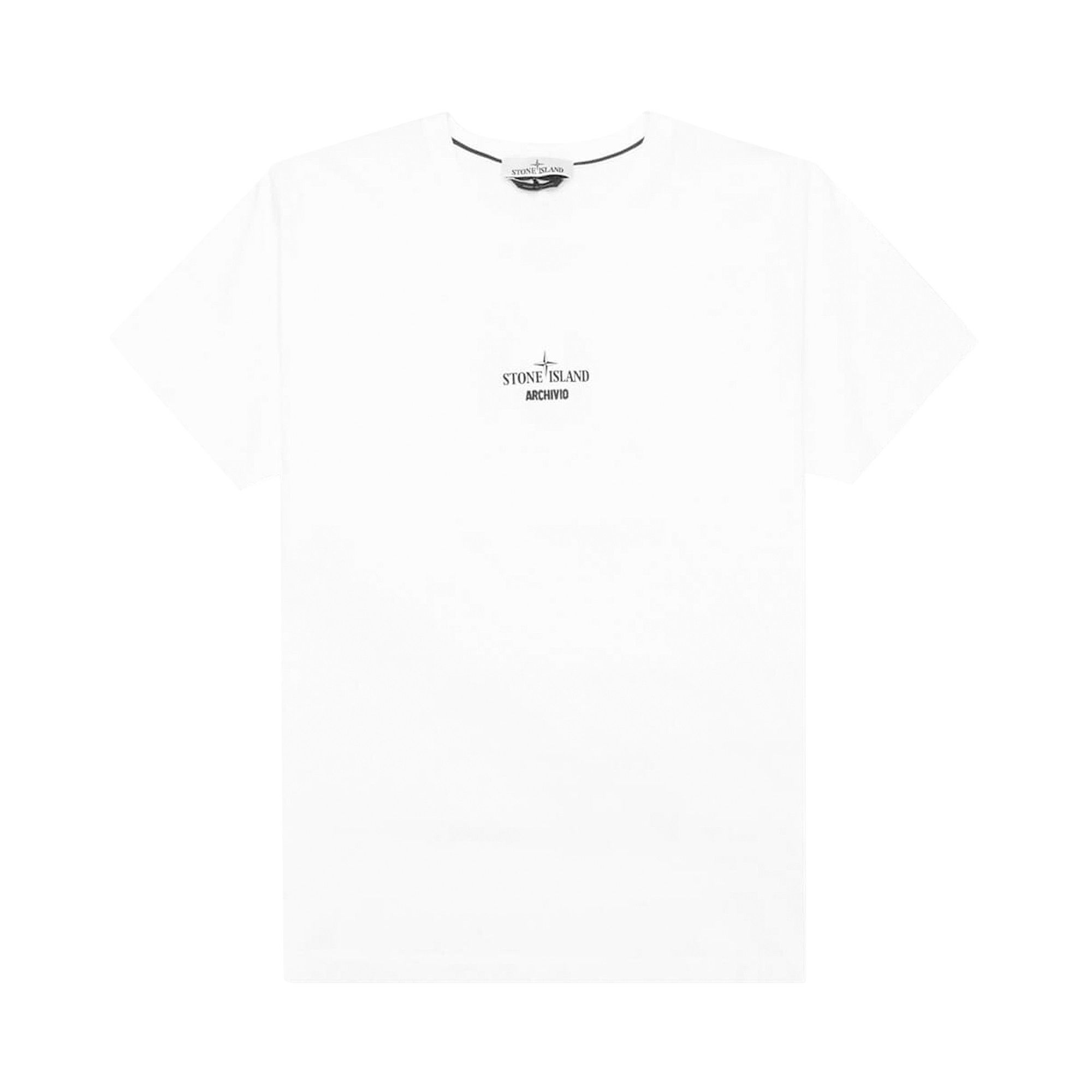 Buy Stone Island Archivio Project Short-Sleeve T-Shirt 'White