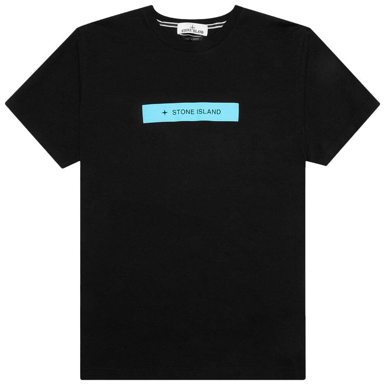Stone Island Micro Graphics Two Short Sleeve T Shirt Black