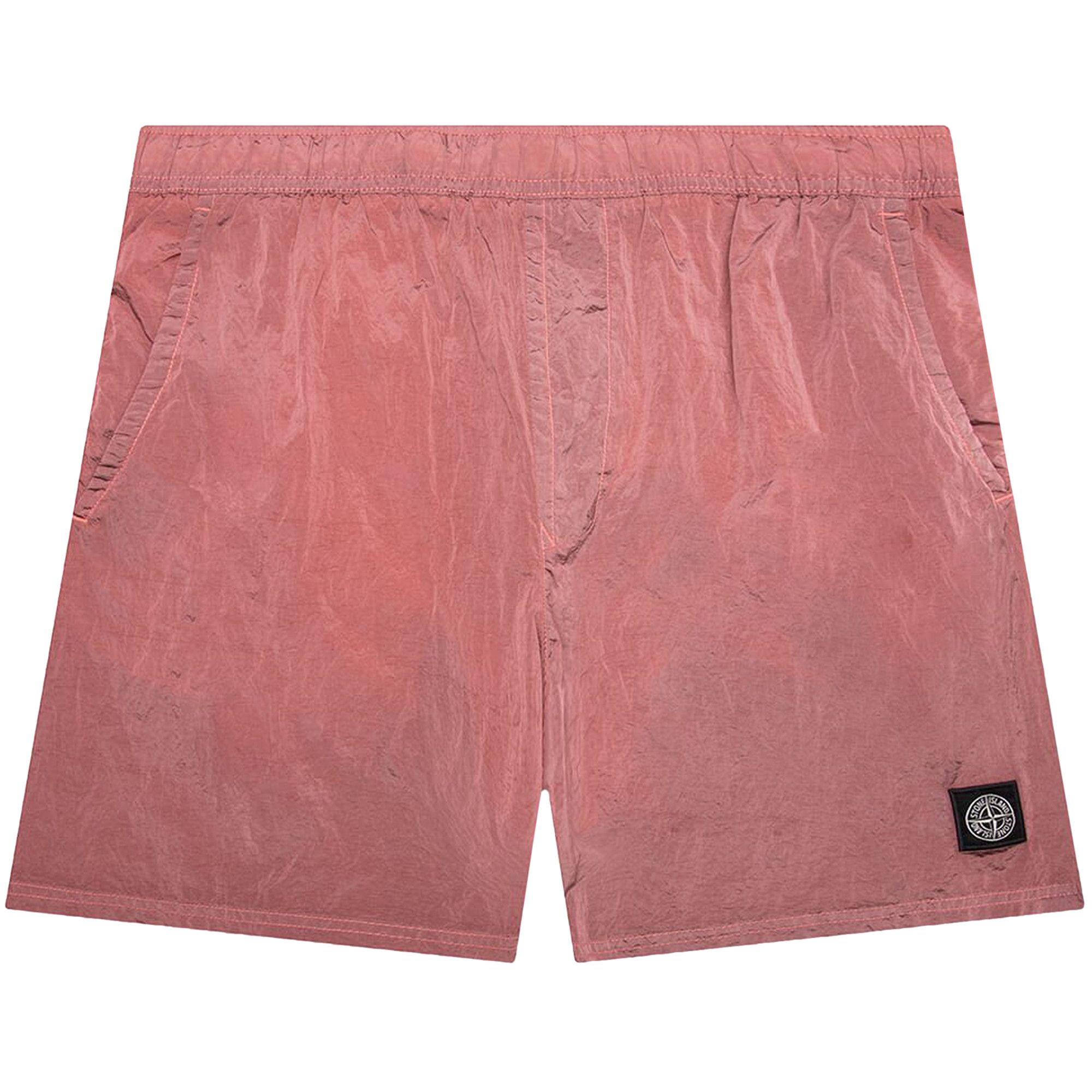 Nylon metal stone island shorts online