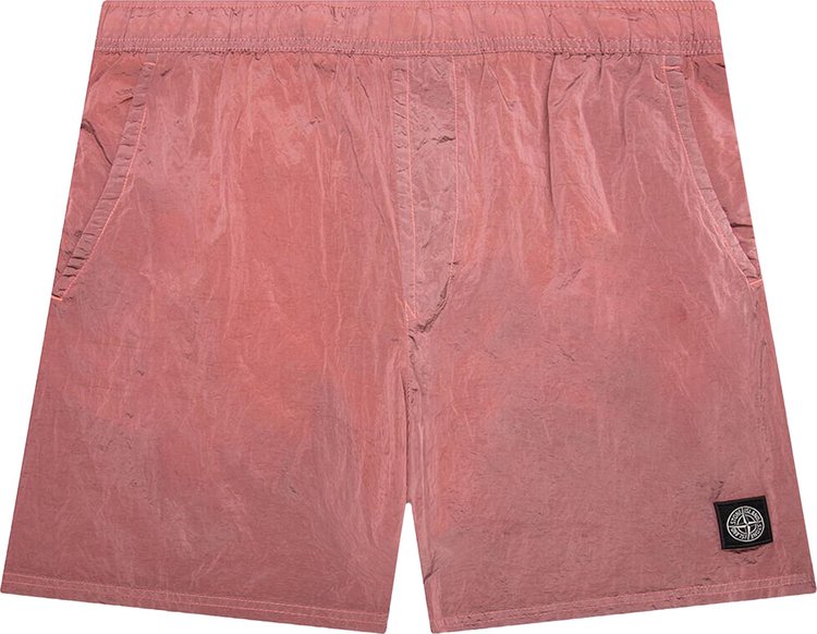 Stone Island Nylon Metal Shorts Pink