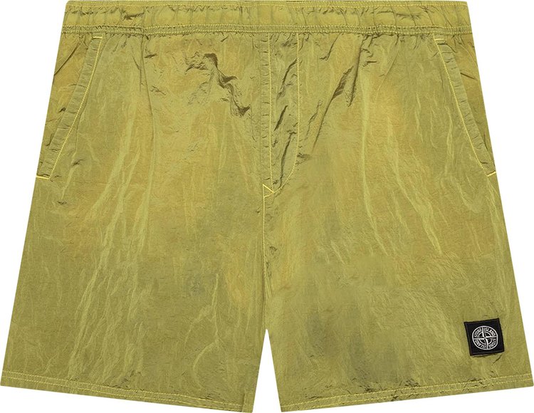 Stone Island Nylon Metal Shorts 'Yellow'