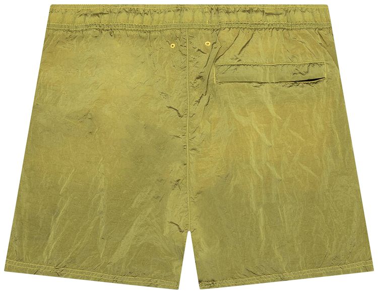 Stone Island Nylon Metal Shorts Yellow