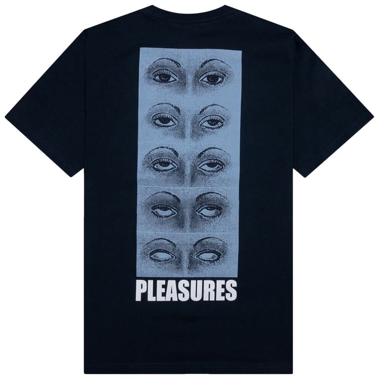 Pleasures Contacts T Shirt Navy