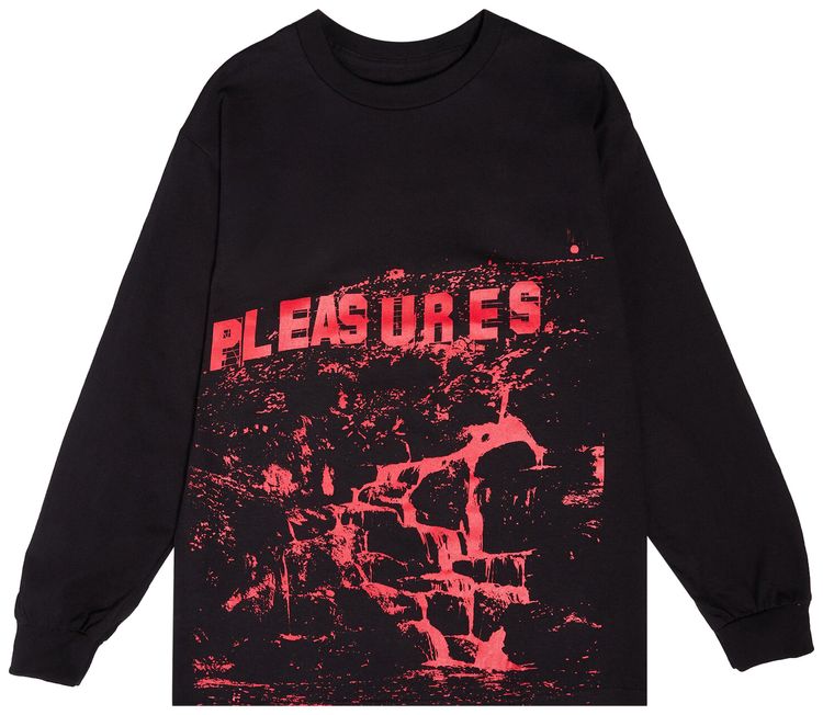 Pleasures Thc Long Sleeve Tee Black