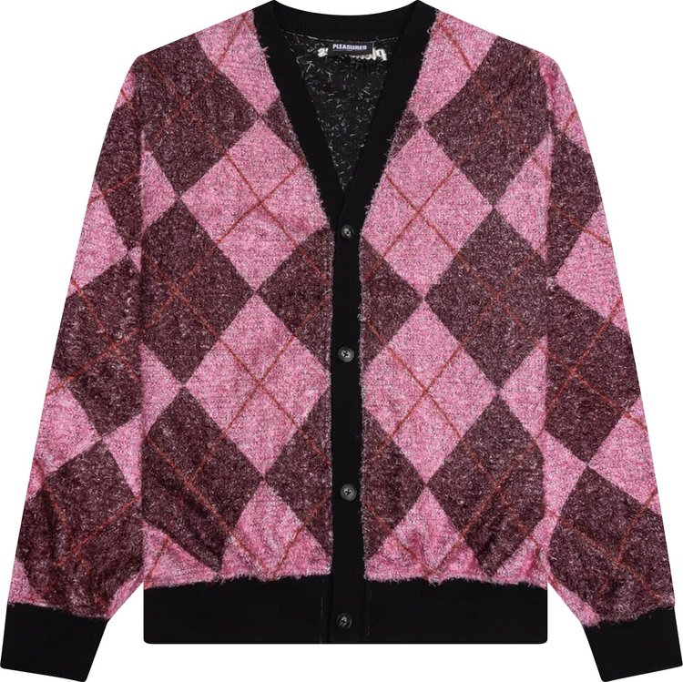 Pleasures Rev Cardigan Pink