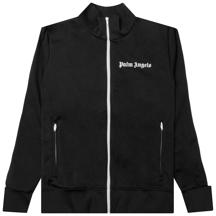 Palm Angels Kids Track Jacket BlackWhite