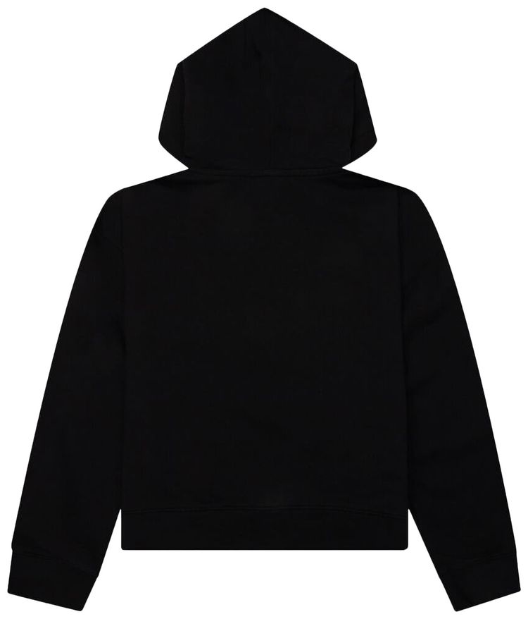 Palm Angels Kids Bear Hoodie BlackBrown