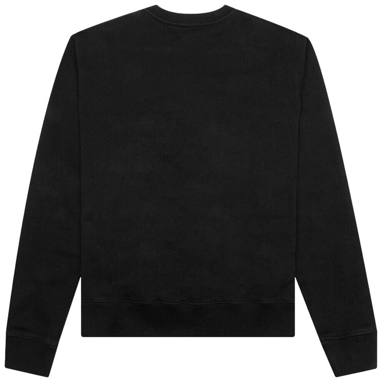 Off White Chunky Logo Slim Crewneck BlackWhite