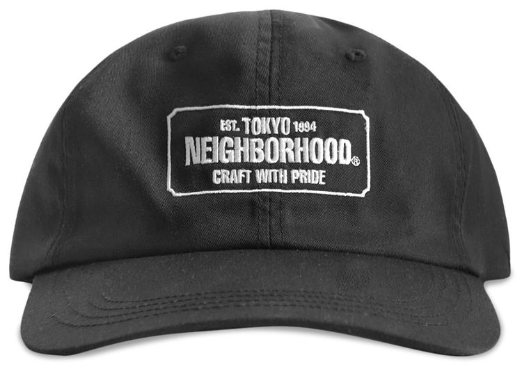 Neighborhood Dad Cap Black