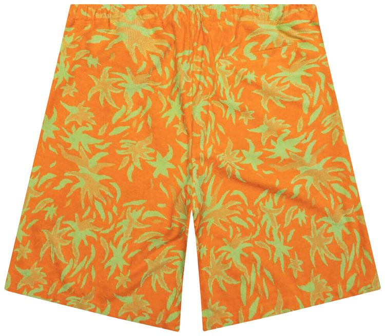 Marni x No Vacancy Inn Jacquard Shorts Carrot