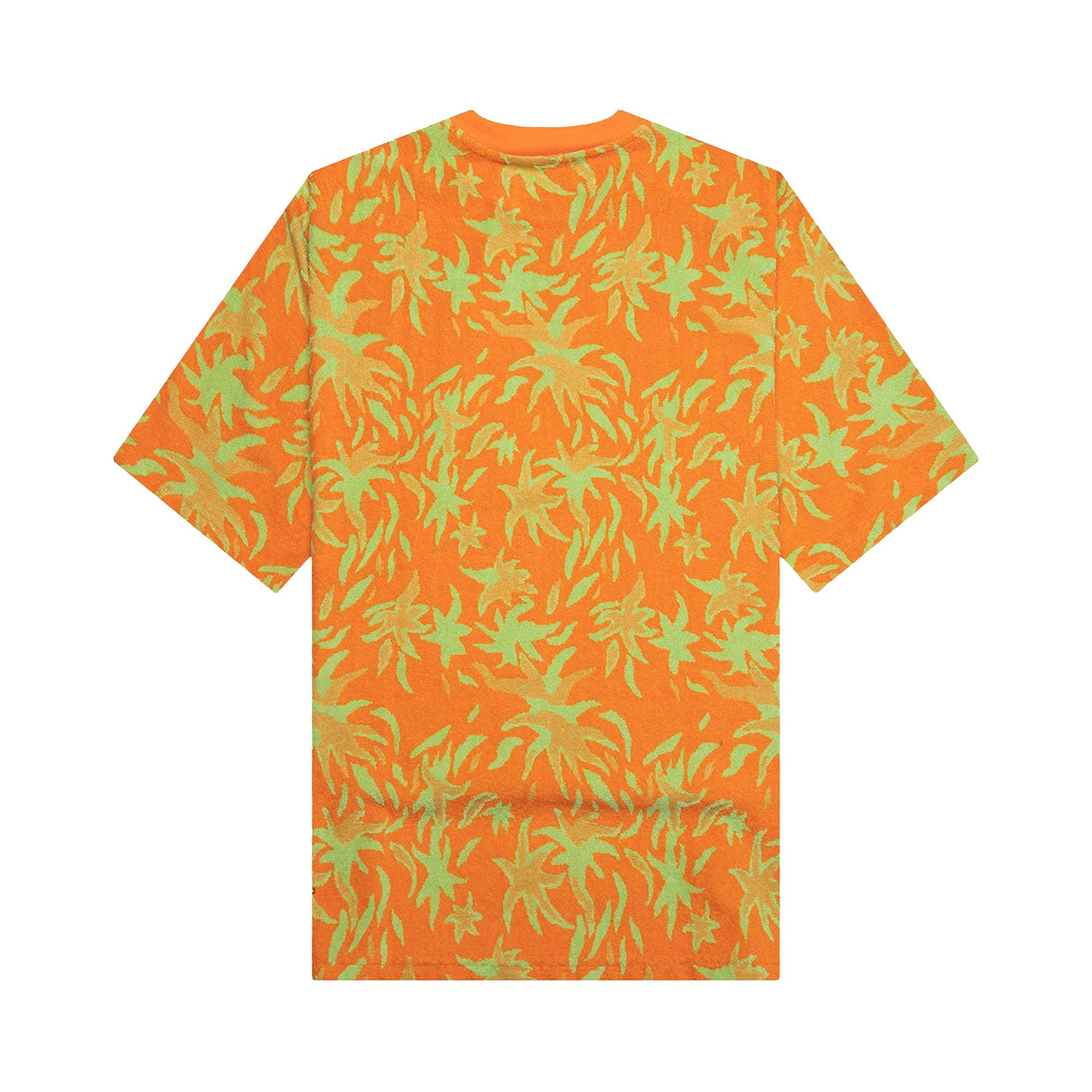 Buy Marni x No Vacancy Inn Jacquard T-Shirt 'Carrot' - HUMU0223A0
