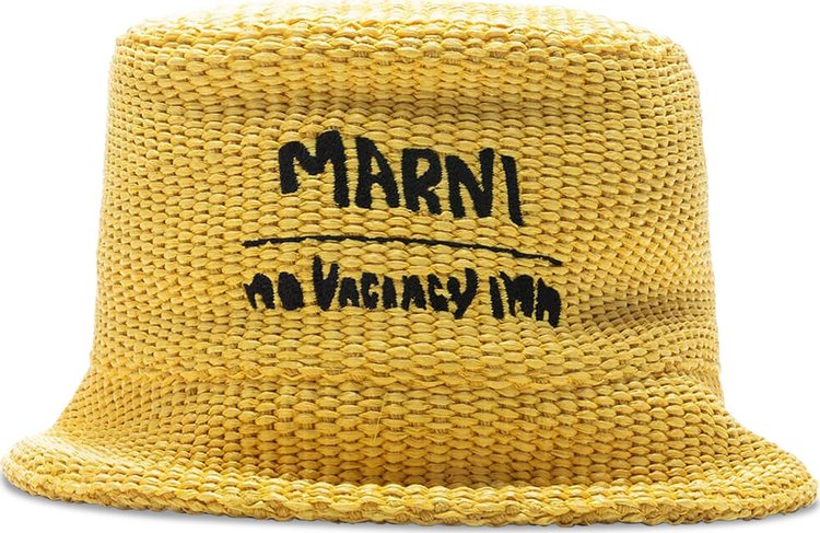 Marni x No Vacancy Inn Bucket Hat 'Sun'