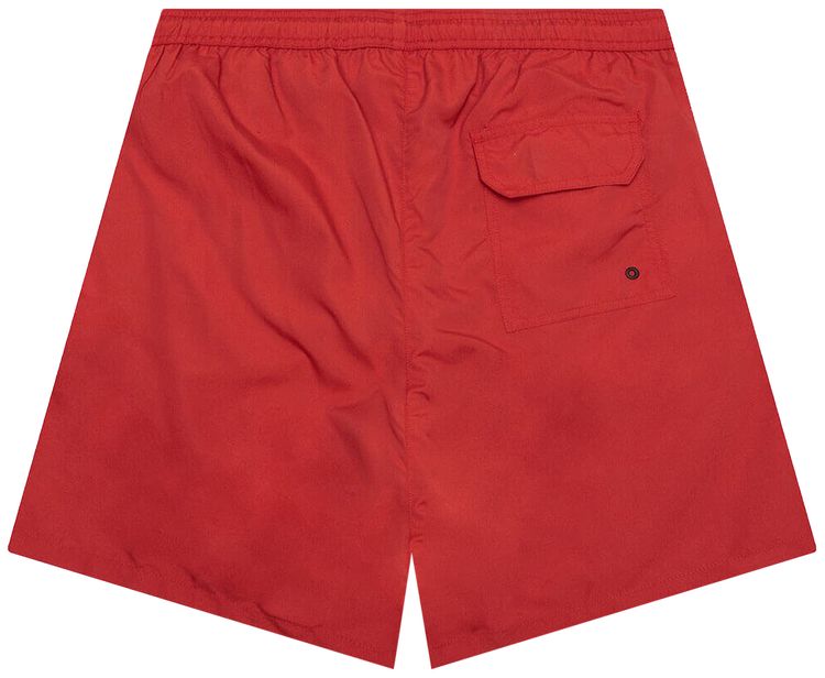 Heron Preston Nylon Swim Shorts Red