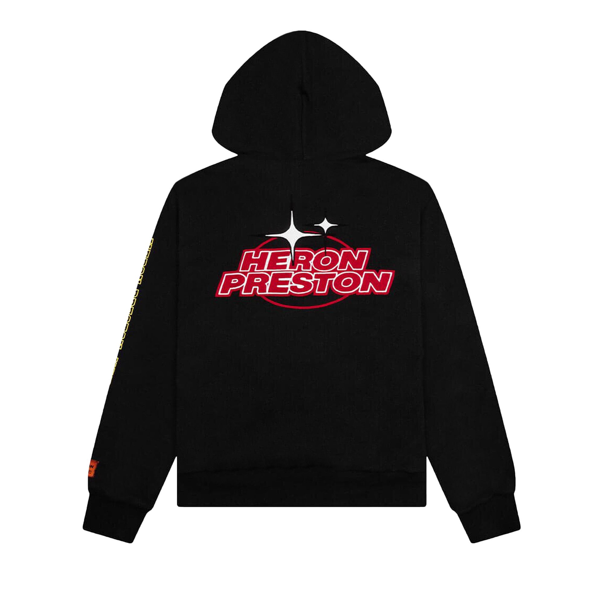 Buy Heron Preston Logo Zip Hoodie Black Red HMBE010S23JER0011025 GOAT