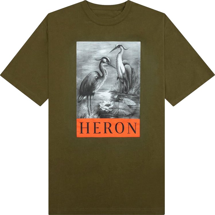 Heron Preston BW Short-Sleeve Tee 'Dark Olive'
