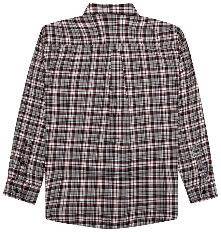 Carhartt WIP Yuma Check Long Sleeve Shirt Grey Heather