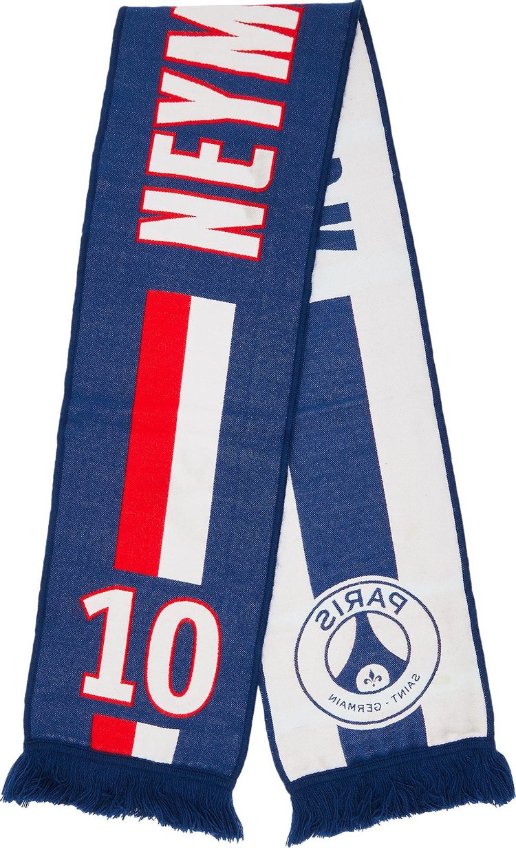 Paris Saint Germain Neymar Jr 10 Home Stadium Scarf BlueRed